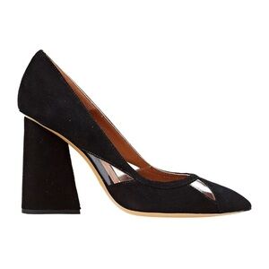 Emporio Armani suede pumps